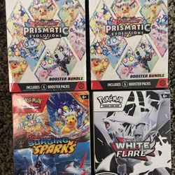 Lot Of 4 Booster bundles FS/FT