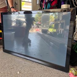50” Panasonic TV with Mount & Remote