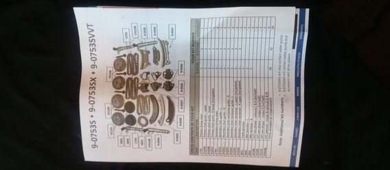 Timing Set Complete Harmonic Balancer Wayer Pump All New