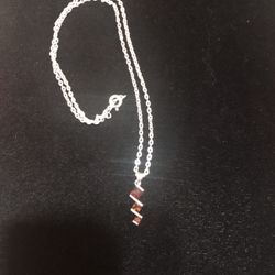 Amber Sterling Silver Pendent
