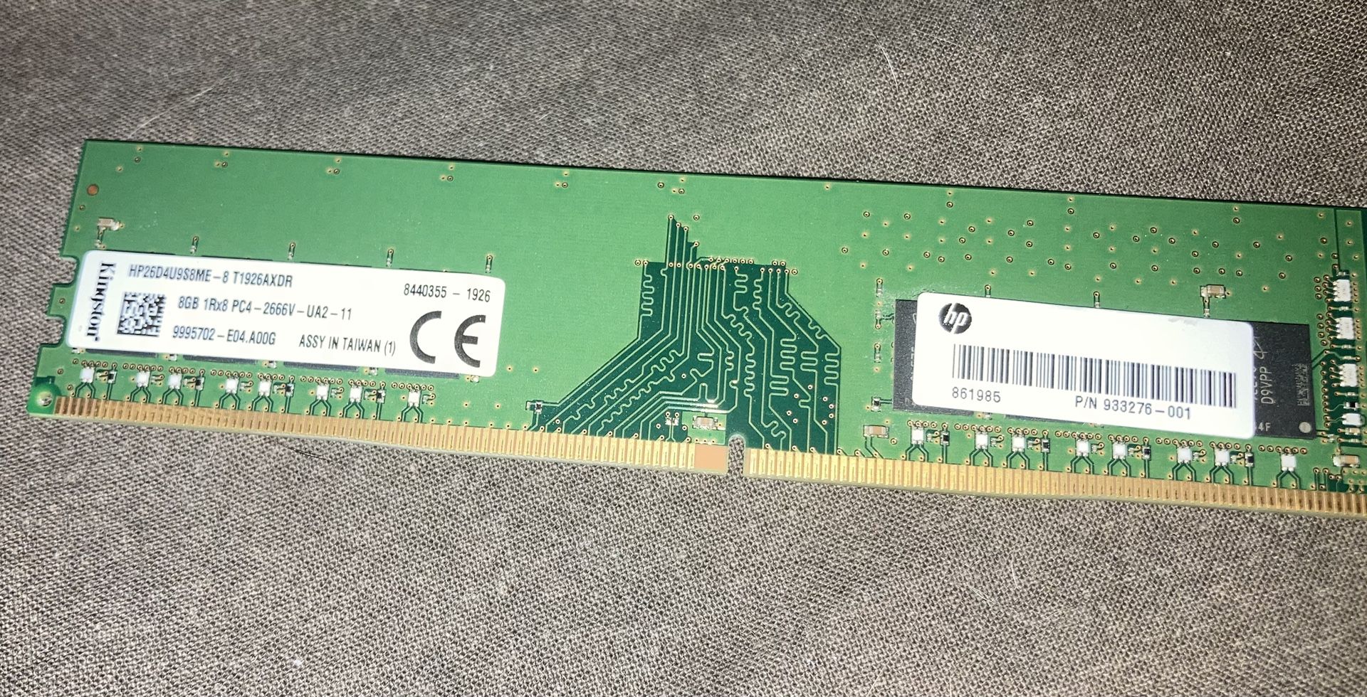 Kingston 8GB DDR4 RAM 2666mhz