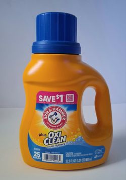 Arm and hammer laundry detergent (25 loads)