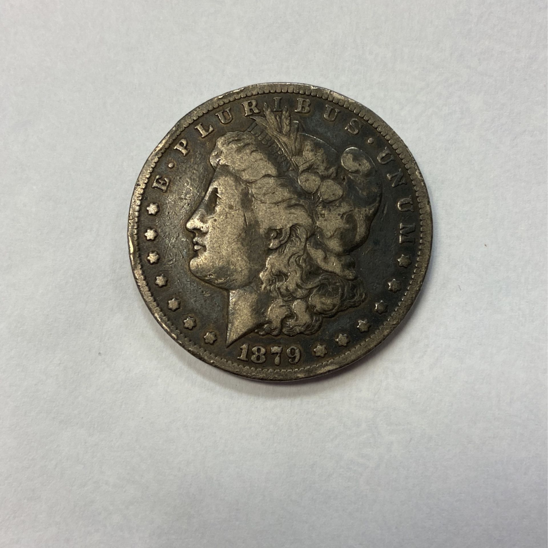 1879 S Morgan Silver Dollar US Coin 90% Silver