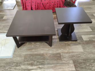 Coffee table and end table match