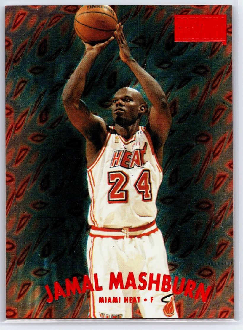 Jamal Mashburn 1997-98 Skybox Star Rubies Holo Foil SSP Ultra Rare # 28/50