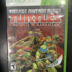 Teenage Mutant Ninja Turtles Mutants In Manhattan For Xbox 360
