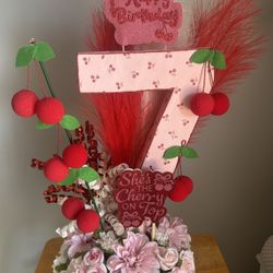Cherry Centerpiece. 7 Years Old