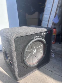 12 kicker compR subwoofer