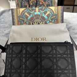 Christian Dior Cannage Crossbody Pouch