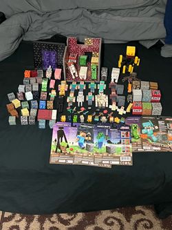 Minecraft figure and accessories lot $100 cash