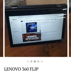 LENOVO 360 FLIP CHROMEBOOK Laptop (SHOP81)
