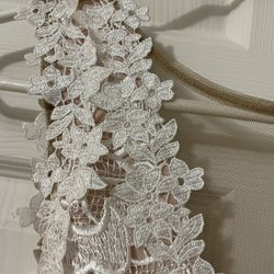 Elegant Lace Floral Party or Special Dinner Dress 
