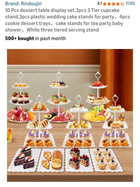 Desert Table Display, Cupcake Stand
