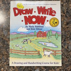 Draw Write Now Book 1: On The Farm, Kids & Critters, Storybook Characters