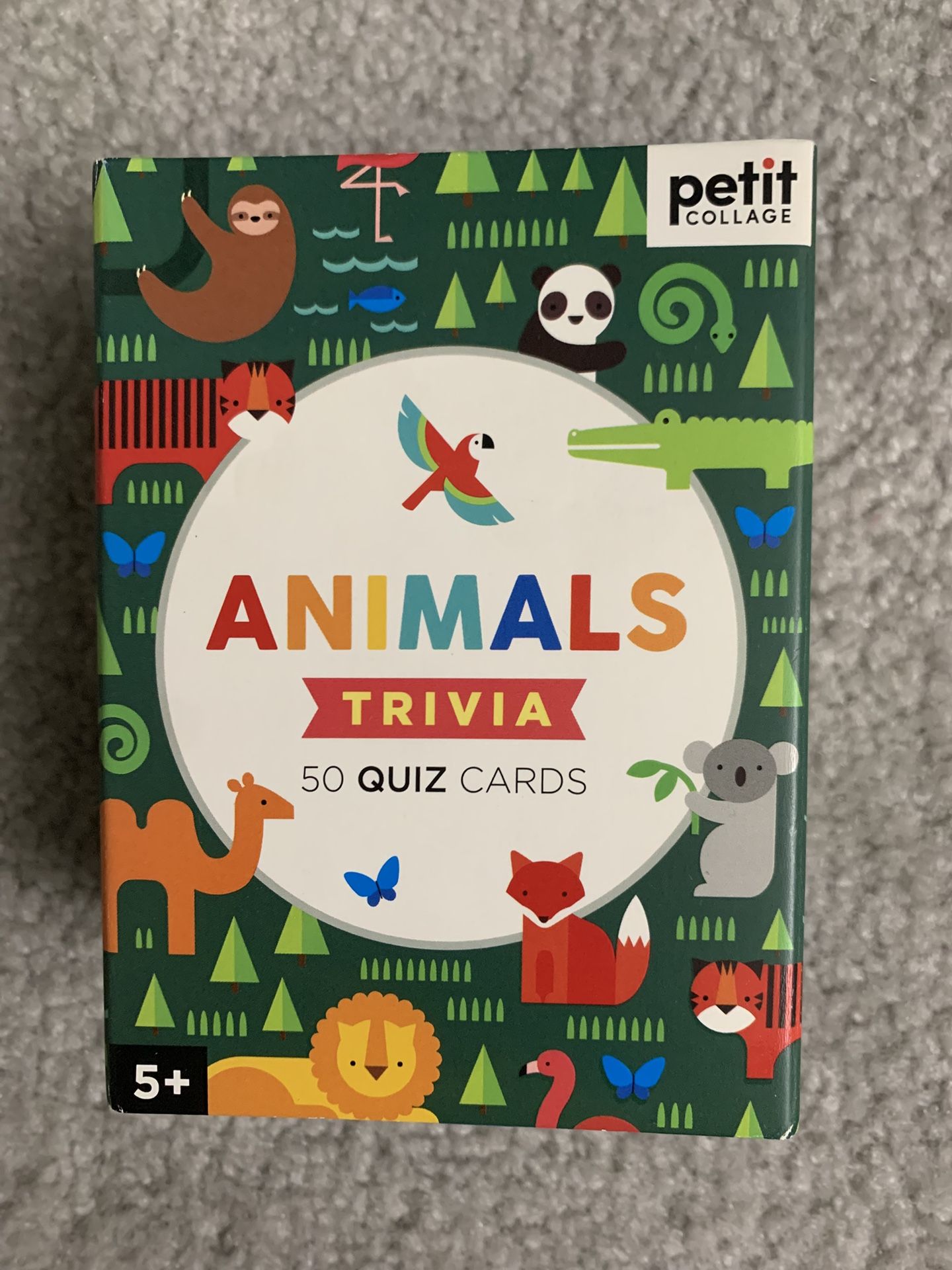 Animals Trivia Quiz Cards