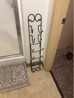 Mirror & towel rack