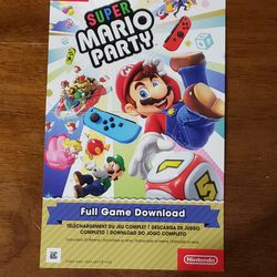 Suoer Mario Party Download Code $40