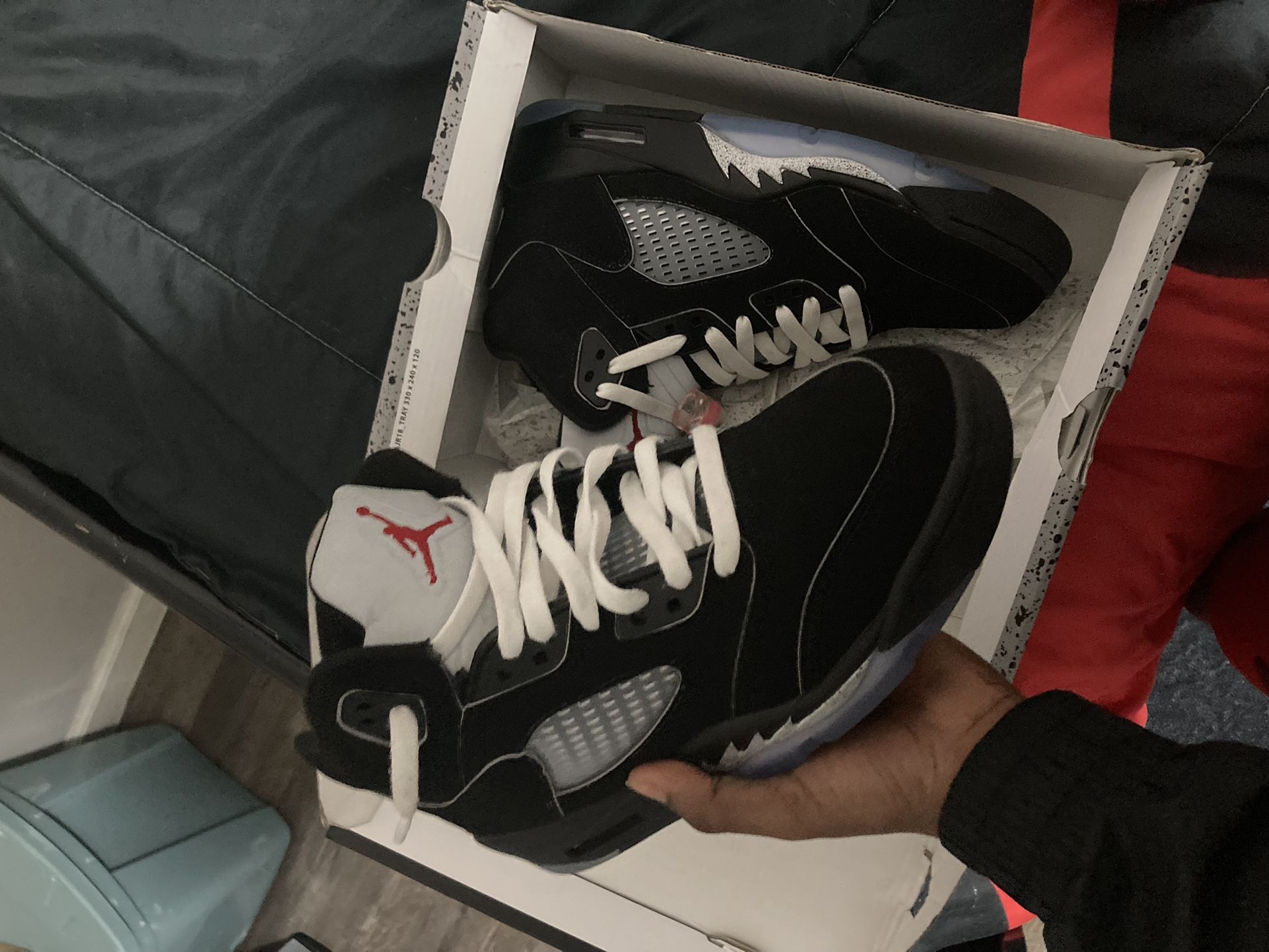 Metallic Jordan 5s