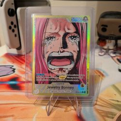 One Piece Card Jewelry Bonney Leader Nm