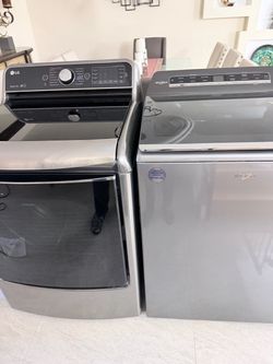 Washer and dryer