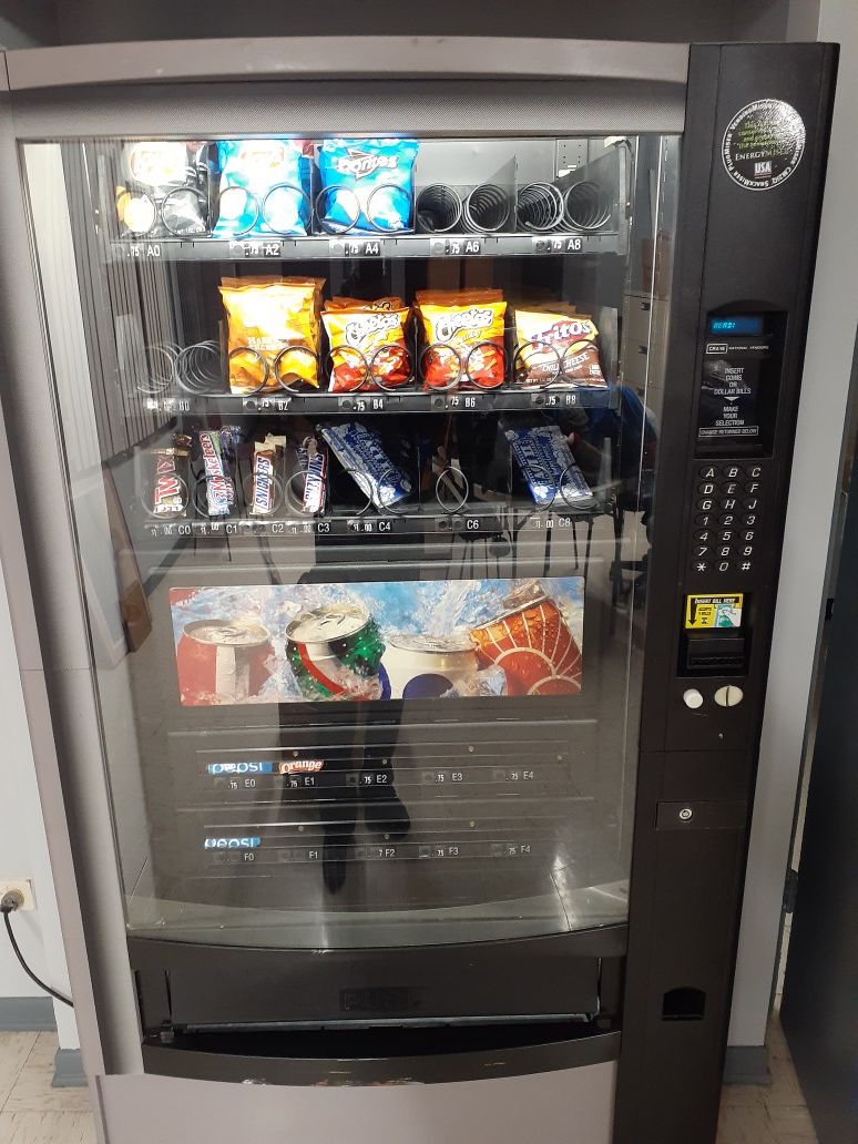 Working Combo vending machine Sold As Is Please Read Full Description.