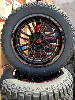 Rines Nuevos 20x10 Con Llantas Nuevas 275/55R20 R/T Garantizadas 