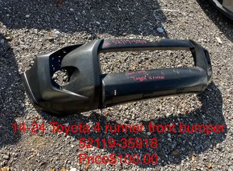 2014 - 2024 OEM TOYOTA 4Runner front bumper part 52119-35918