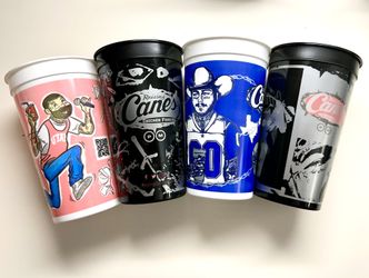 Raising Cane's Collectible Cups
