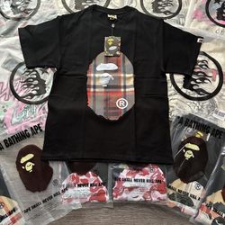 burberry X Bape tee 