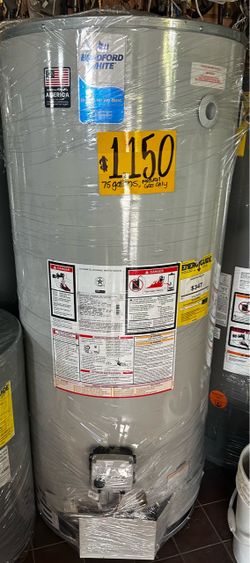 Bradford white 75gl water heater