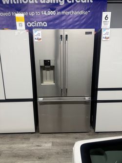 Frigidaire - Professional 36 in. Wide 27.8 Cu. Ft. French Door Refrigerator with CrispSeal Technology - Smudge Proof Stainless Steel 😍