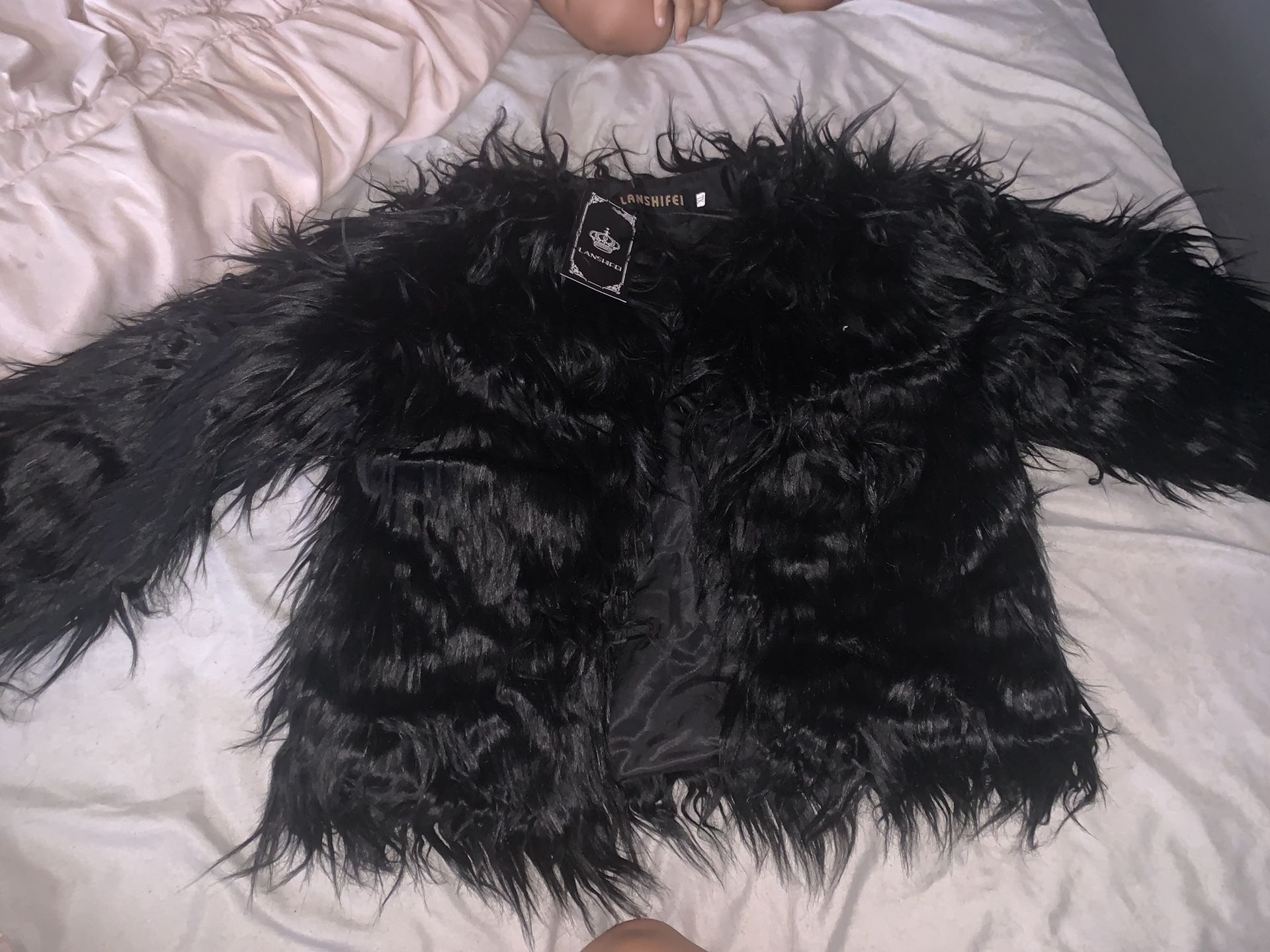 Fur coat for kids