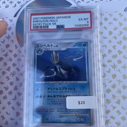 Psa graded Pokemon Cards