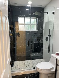 Frameless Glass Doors Tempered 60 x 80