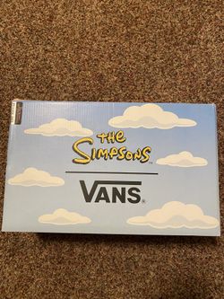 Simpsons Vans 2020 Family Portrait Size 12 Men