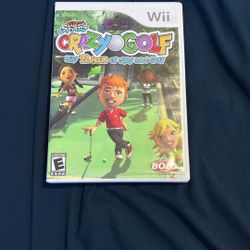 Crazy Golf For The Wii