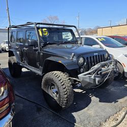 2015 Jeep Wrangler Bajas Millas 77k Miles 