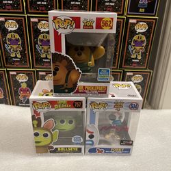 Funko Pop Disney Pixar Toy Story And Alien Remix Exclusive Set