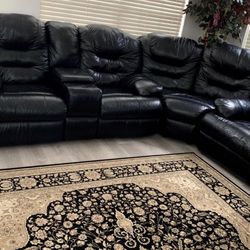 Leather Sectional Couch . Price Including Delivery 
