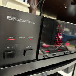 Yamaha M-80 Natural Sound Stereo Power Amplifier (1984-85)