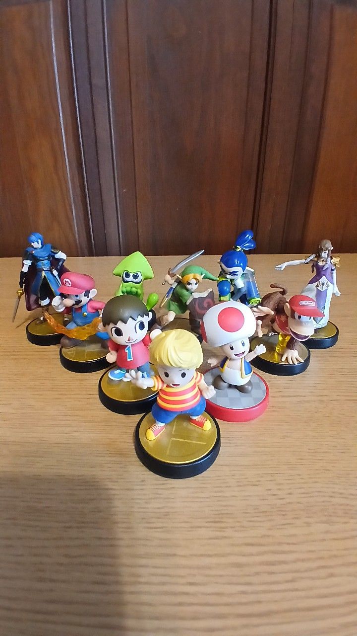 Amiibo Nintendo 3DS, WII U, Switch Super Smash Bros and Amiibos (DIfferent Prices) (Read Description Below) (P1)