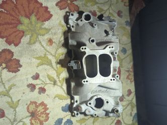 Edelbrock 2101 performer series intake  manifold