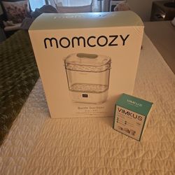 Momcozy Bottle Sterilizer & Dryer BS02 – Never Used + Tablets