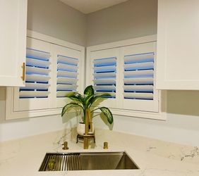 Custom Interior Shutters- REAL WOOD & LIFETIME WARRANTY, Plantation Shutters, Window Treatments, Window Coverings, Persianas de Madera