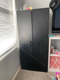 A set of storage storage cabinets