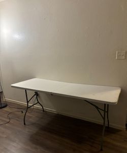 6 foot folding table
