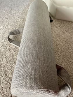 Silver Grey Roll Pillow