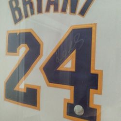 Autographed Kobe Bryant Jersey