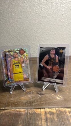Luka Dončić Lakers Trading Card Lot (2)