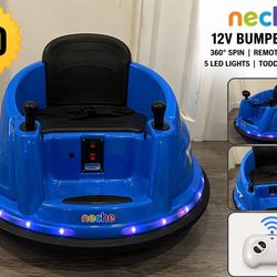 12V Bumper Car for Toddlers